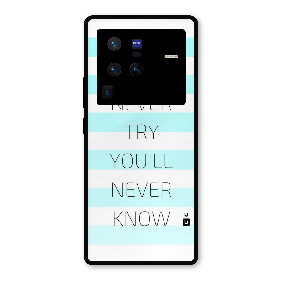 Try Know Metal Back Case for Vivo X80 Pro