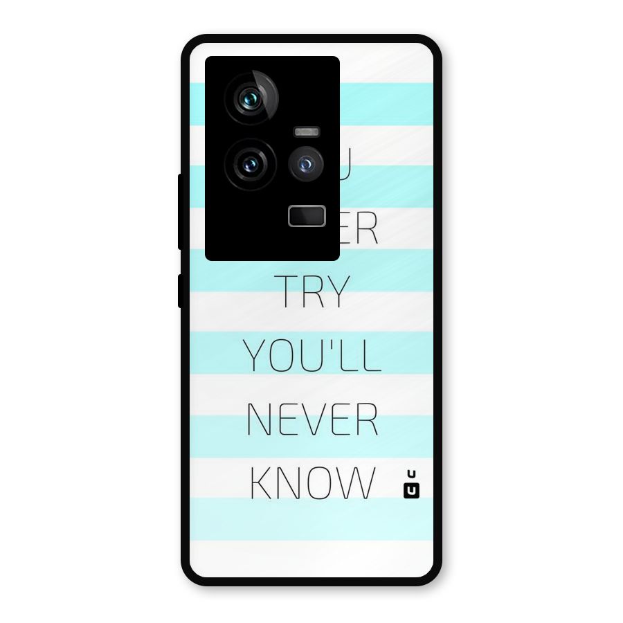 Try Know Metal Back Case for iQOO 11 5G