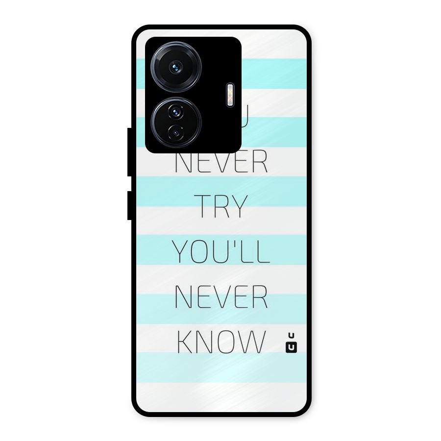 Try Know Metal Back Case for iQOO Z6