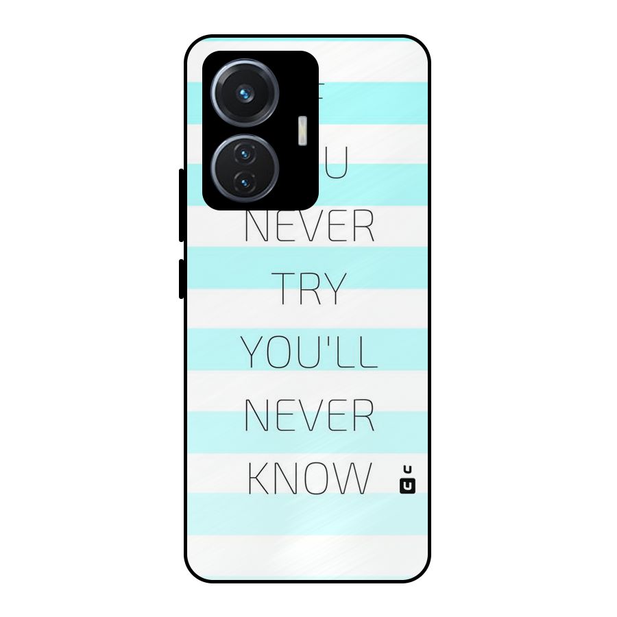 Try Know Metal Back Case for iQOO Z6 44W