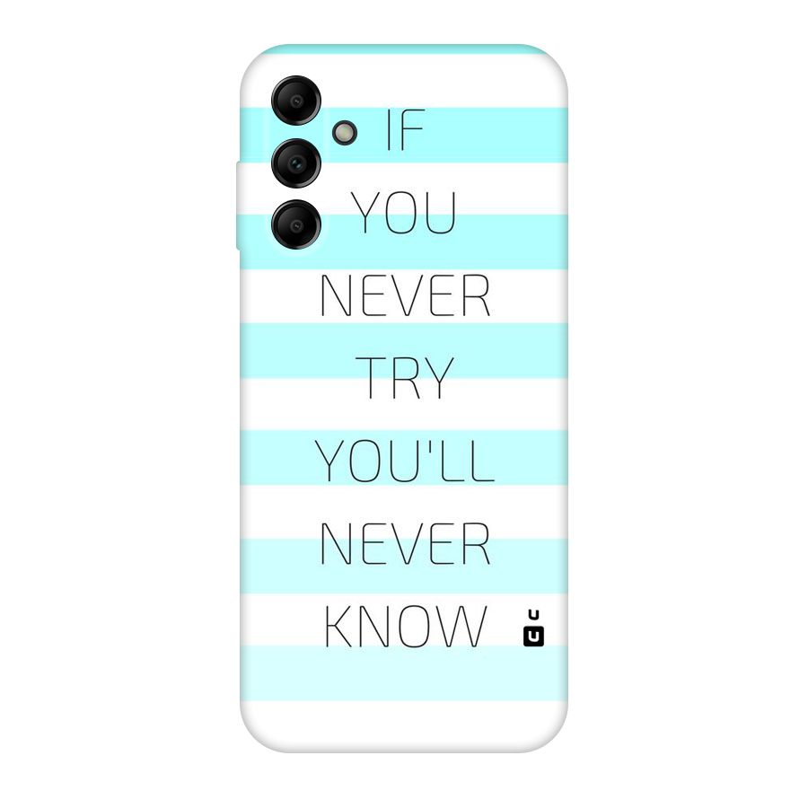 Try Know Original Polycarbonate Back Case for Galaxy A14 5G