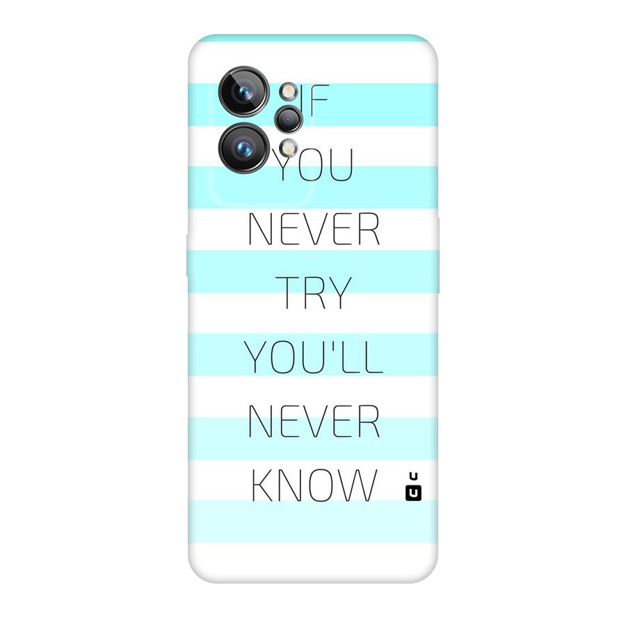 Try Know Original Polycarbonate Back Case for Realme GT2 Pro