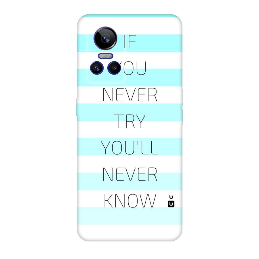 Try Know Original Polycarbonate Back Case for Realme GT Neo 3