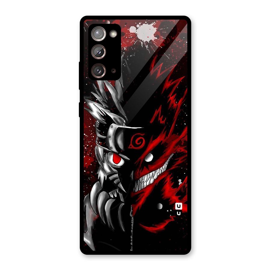 Two Face Naruto Glass Back Case for Galaxy Note 20