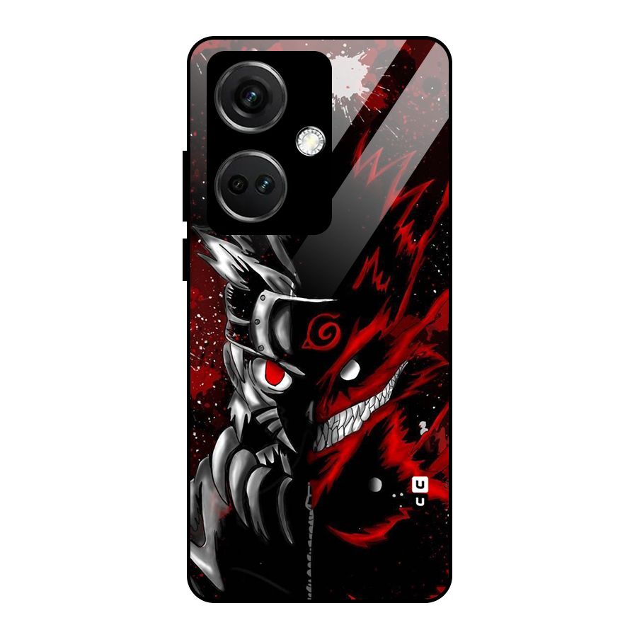 Two Face Naruto Glass Back Case for OnePlus Nord CE 3 5G