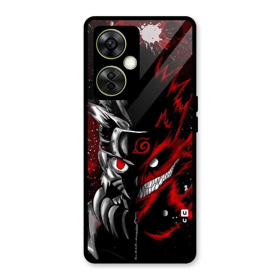 Two Face Naruto Glass Back Case for OnePlus Nord CE 3 Lite