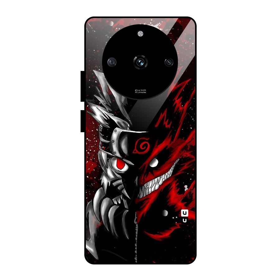 Two Face Naruto Glass Back Case for Realme Narzo 60 5G