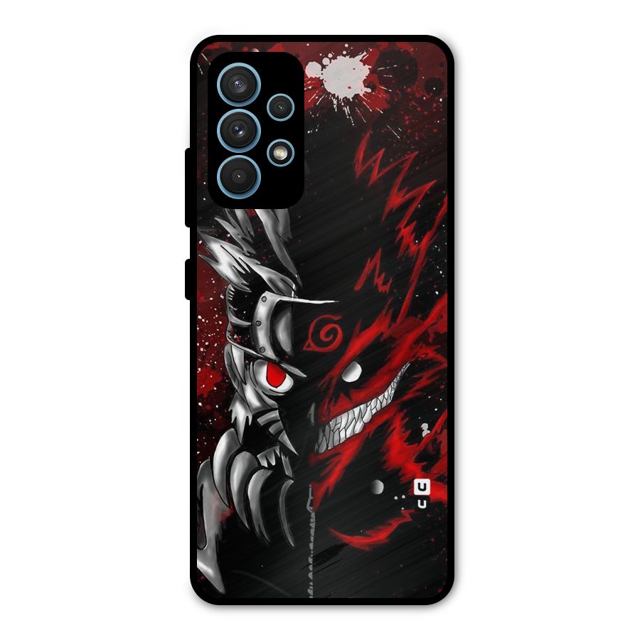 Two Face Naruto Metal Back Case for Galaxy A32