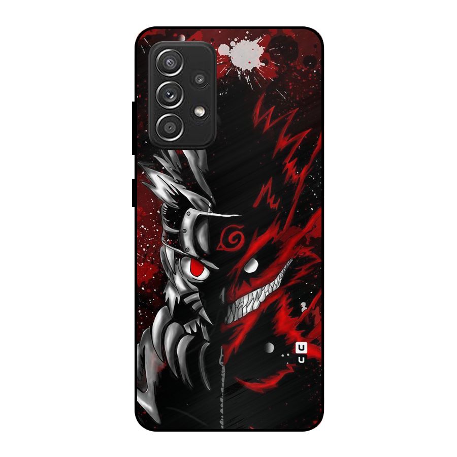 Two Face Naruto Metal Back Case for Galaxy A52s 5G