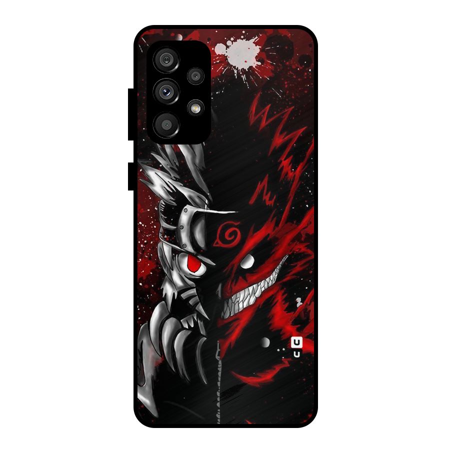 Two Face Naruto Metal Back Case for Galaxy A73 5G
