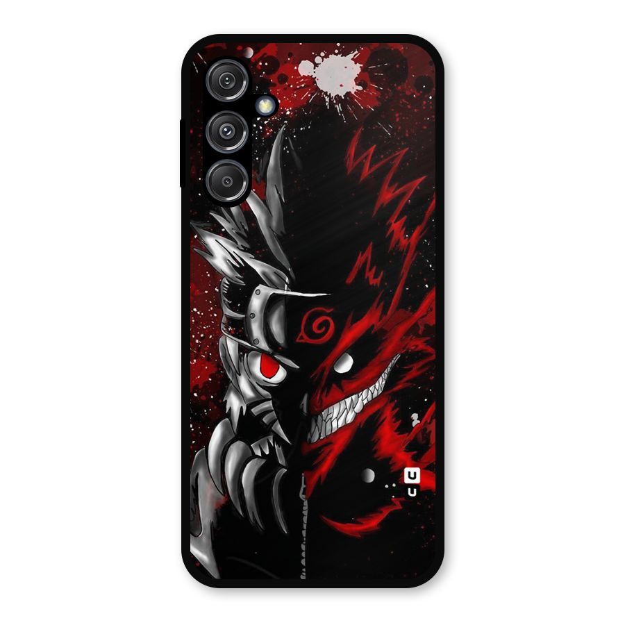 Two Face Naruto Metal Back Case for Galaxy M34 5G