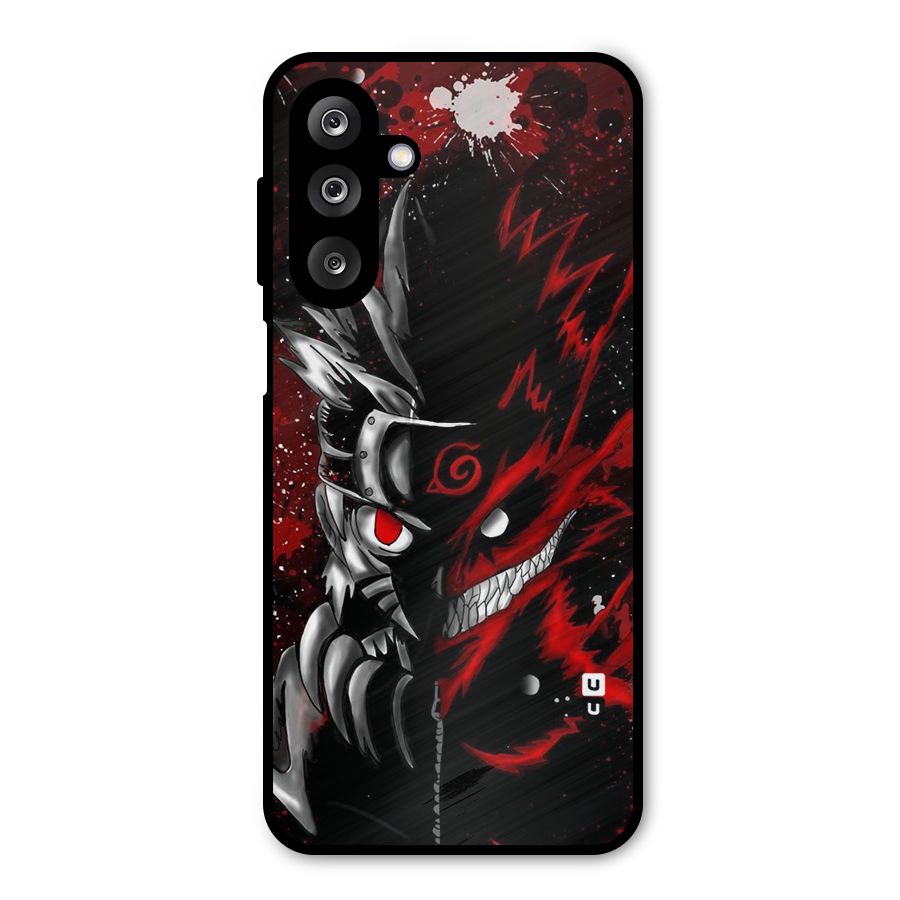 Two Face Naruto Metal Back Case for Galaxy M36