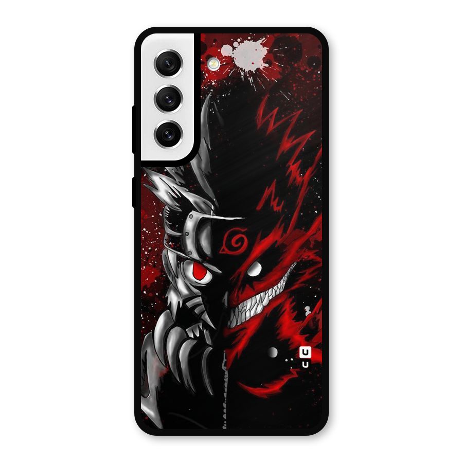 Two Face Naruto Metal Back Case for Galaxy S21 FE 5G