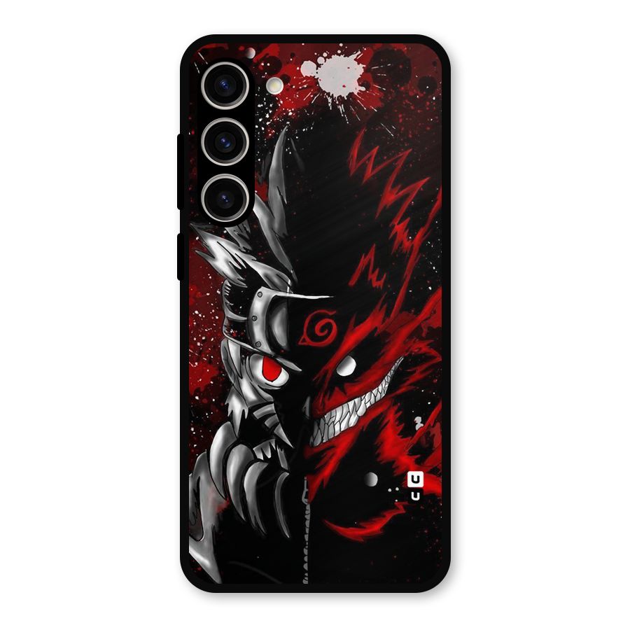 Two Face Naruto Metal Back Case for Galaxy S23 Plus