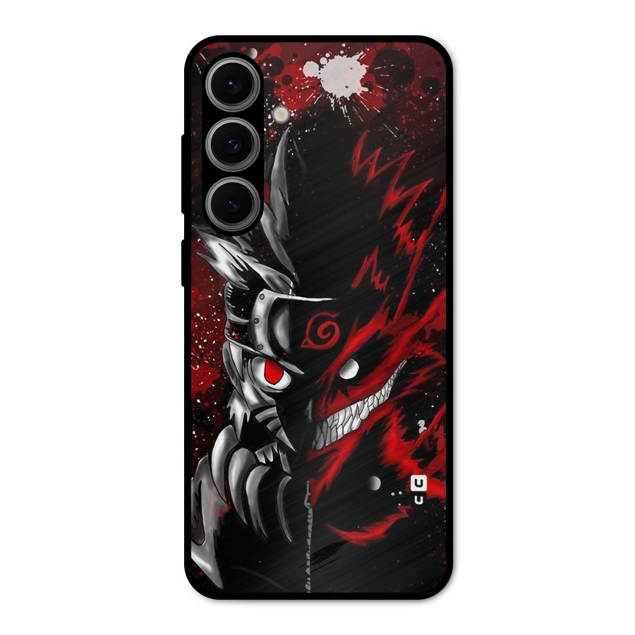Two Face Naruto Metal Back Case for Galaxy S24 FE