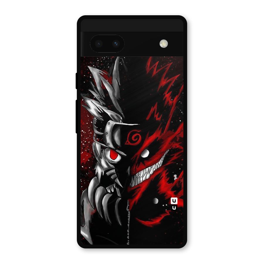Two Face Naruto Metal Back Case for Google Pixel 6a