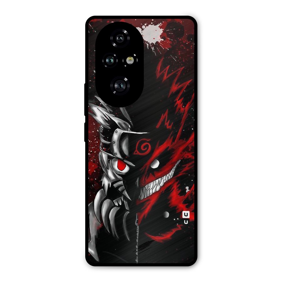 Two Face Naruto Metal Back Case for Honor 200 Pro