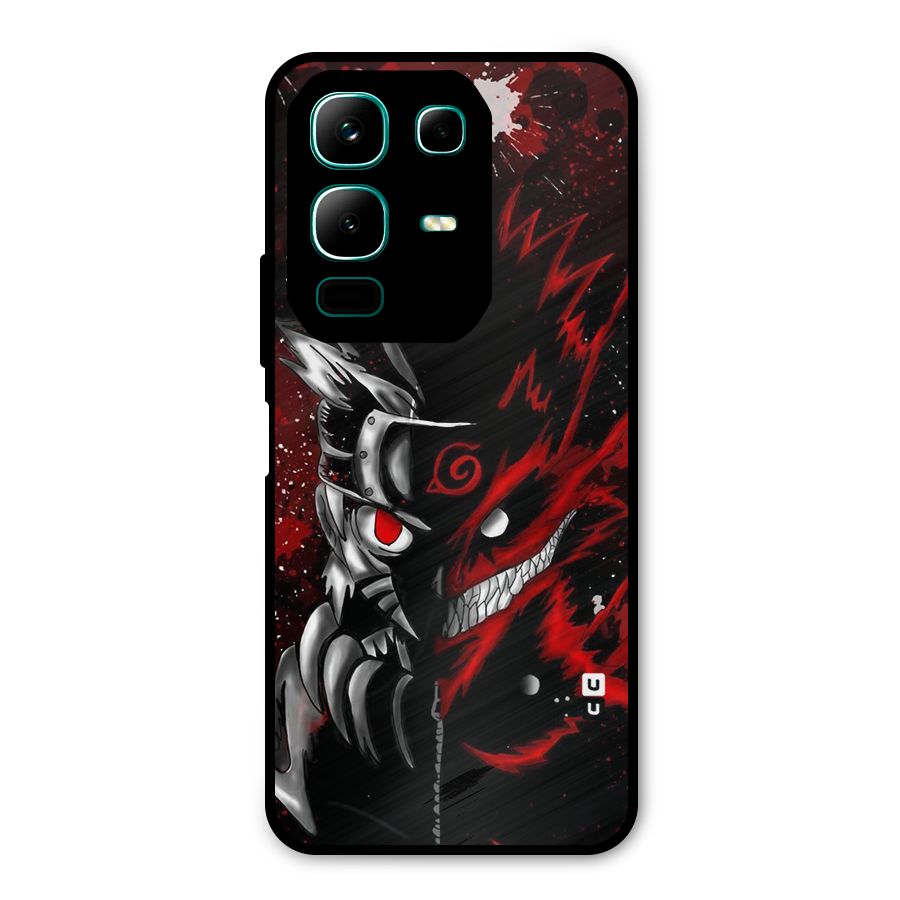 Two Face Naruto Metal Back Case for Infinix Note 50x