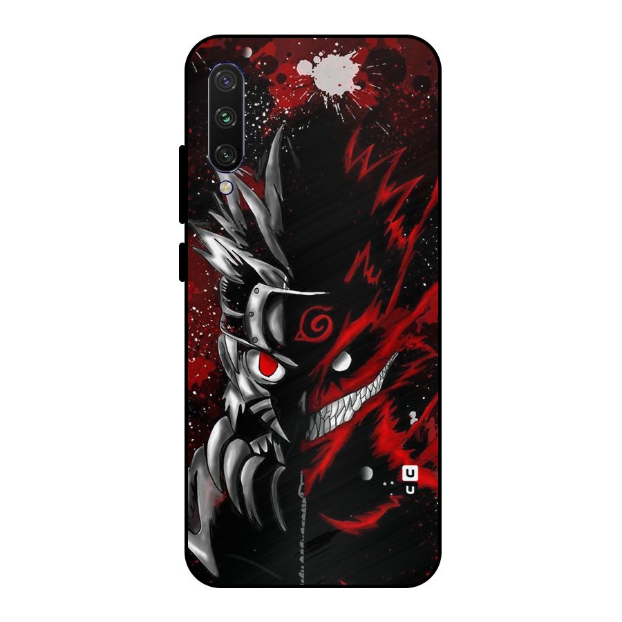 Two Face Naruto Metal Back Case for Mi A3