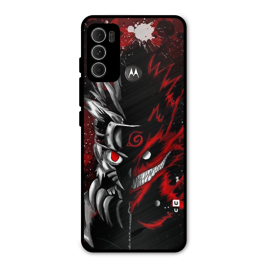 Two Face Naruto Metal Back Case for Moto G60