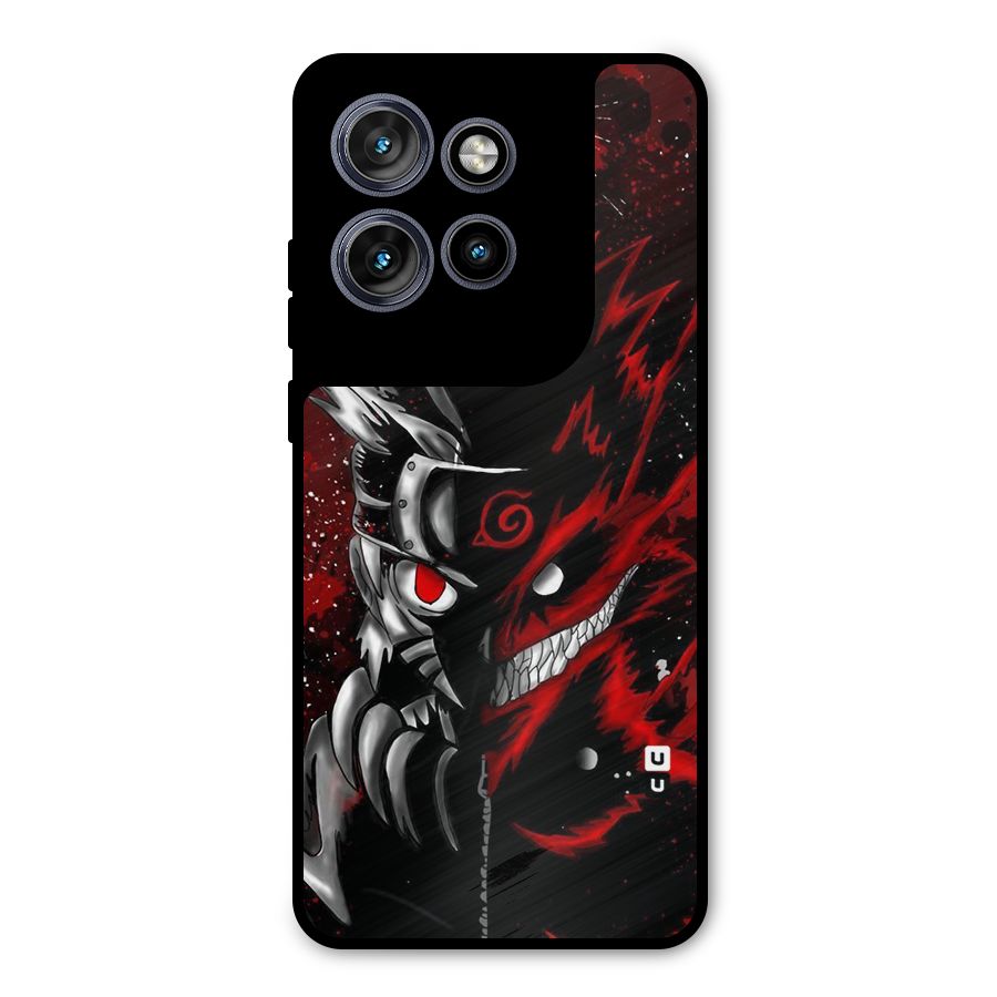 Two Face Naruto Metal Back Case for Motorola Edge 50 Neo