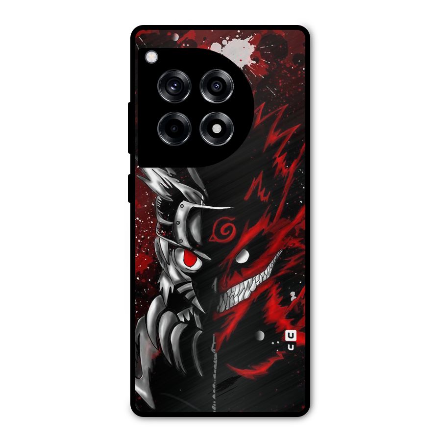 Two Face Naruto Metal Back Case for OnePlus 12R