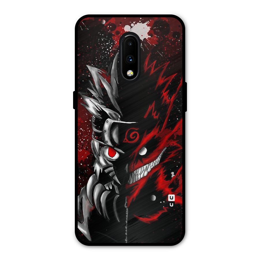 Two Face Naruto Metal Back Case for OnePlus 7
