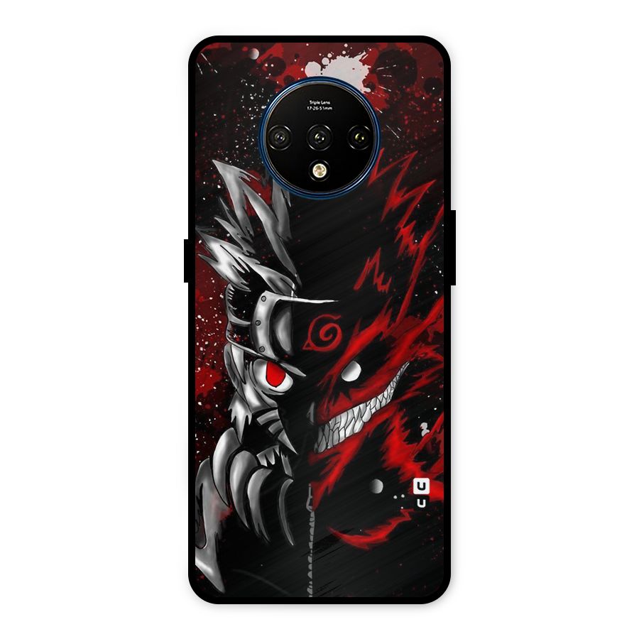 Two Face Naruto Metal Back Case for OnePlus 7T
