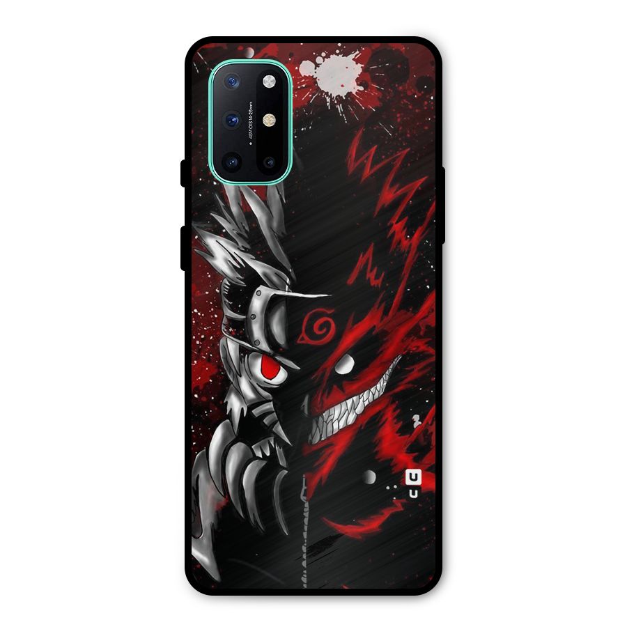 Two Face Naruto Metal Back Case for OnePlus 8T