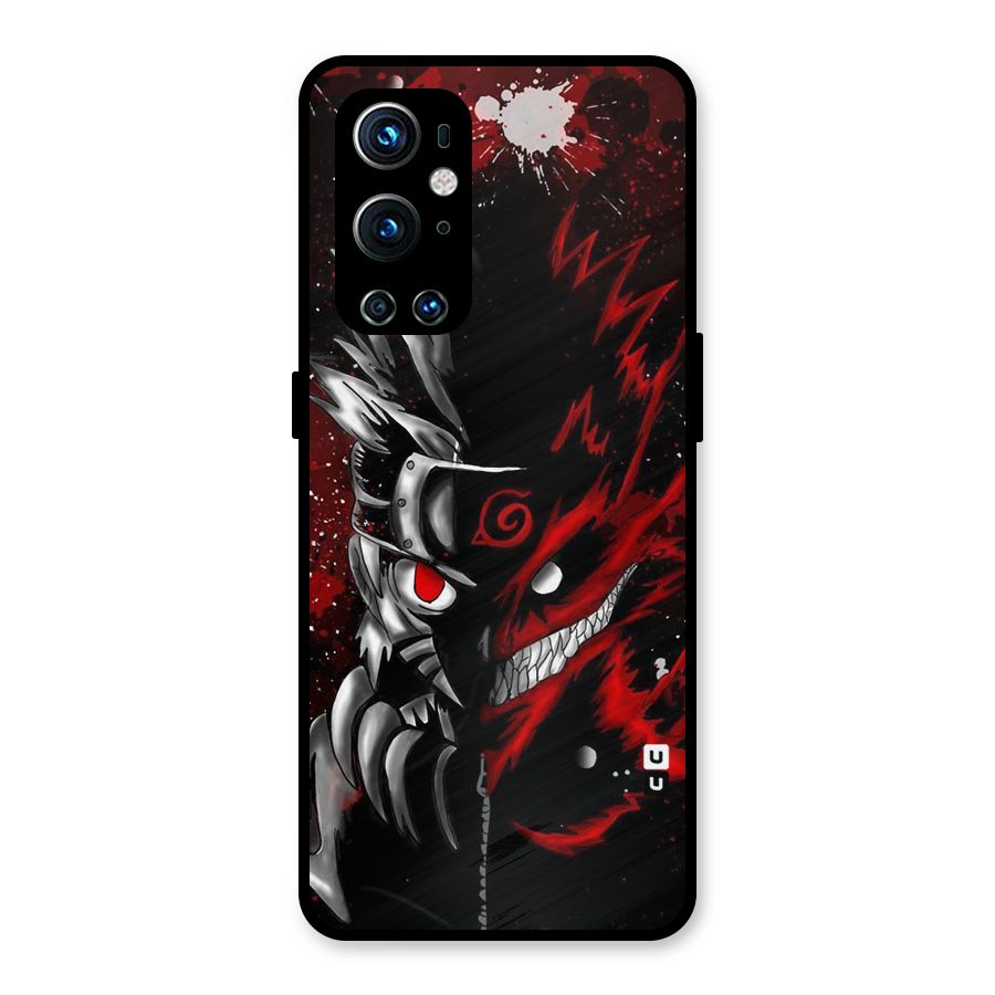 Two Face Naruto Metal Back Case for OnePlus 9 Pro