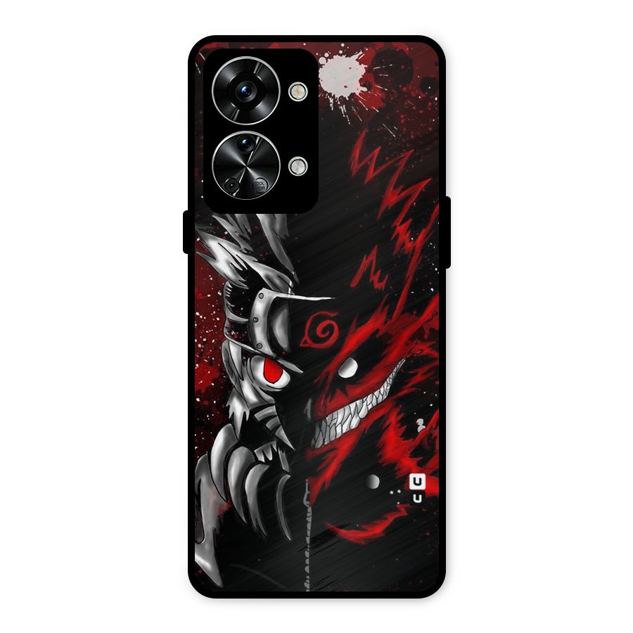 Two Face Naruto Metal Back Case for OnePlus Nord 2T