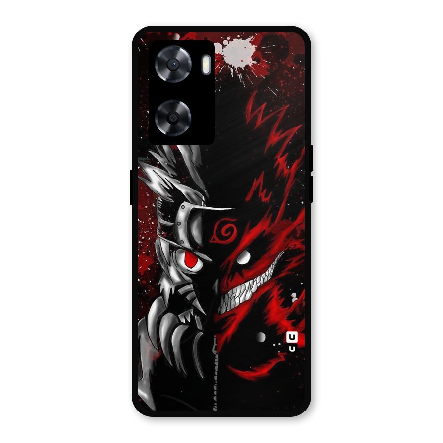 Two Face Naruto Metal Back Case for OnePlus Nord N20 SE