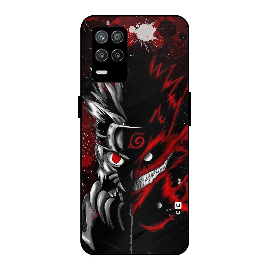 Two Face Naruto Metal Back Case for Realme 8s 5G