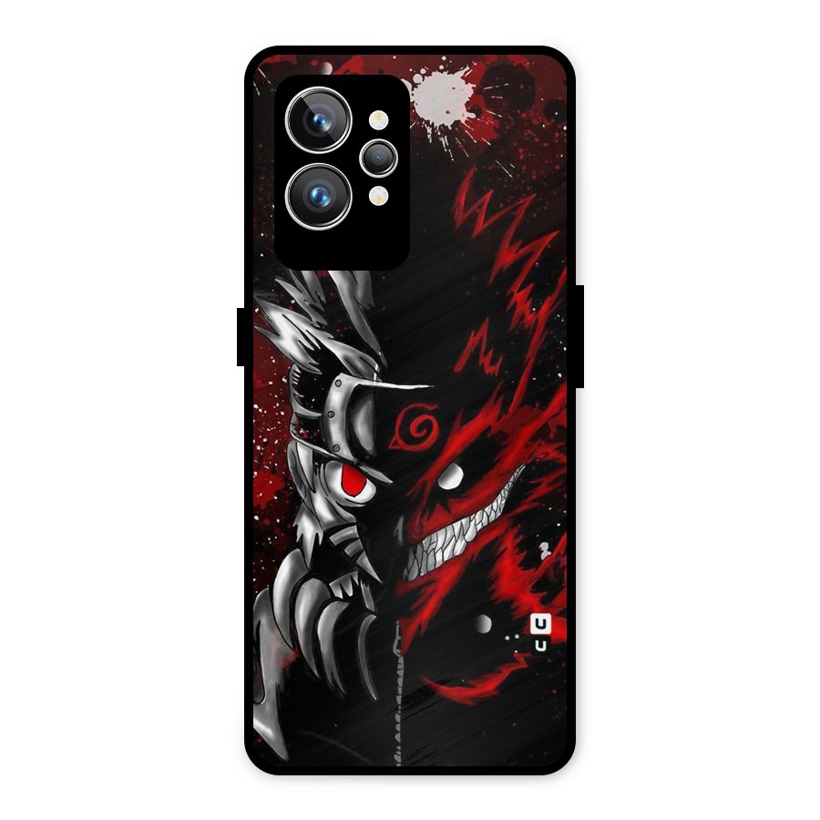 Two Face Naruto Metal Back Case for Realme GT2 Pro
