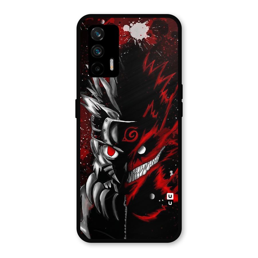 Two Face Naruto Metal Back Case for Realme GT 5G