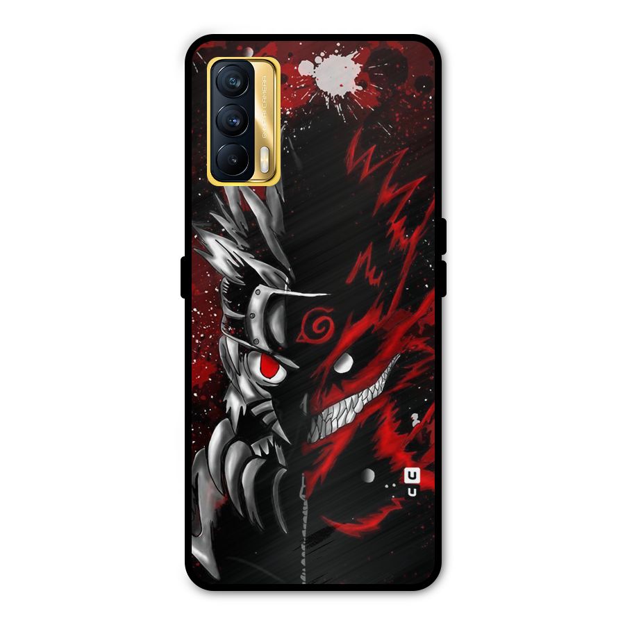 Two Face Naruto Metal Back Case for Realme X7