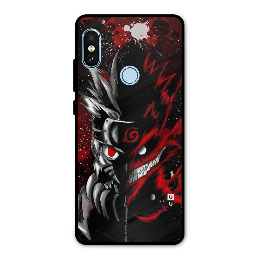 Two Face Naruto Metal Back Case for Redmi Note 5 Pro