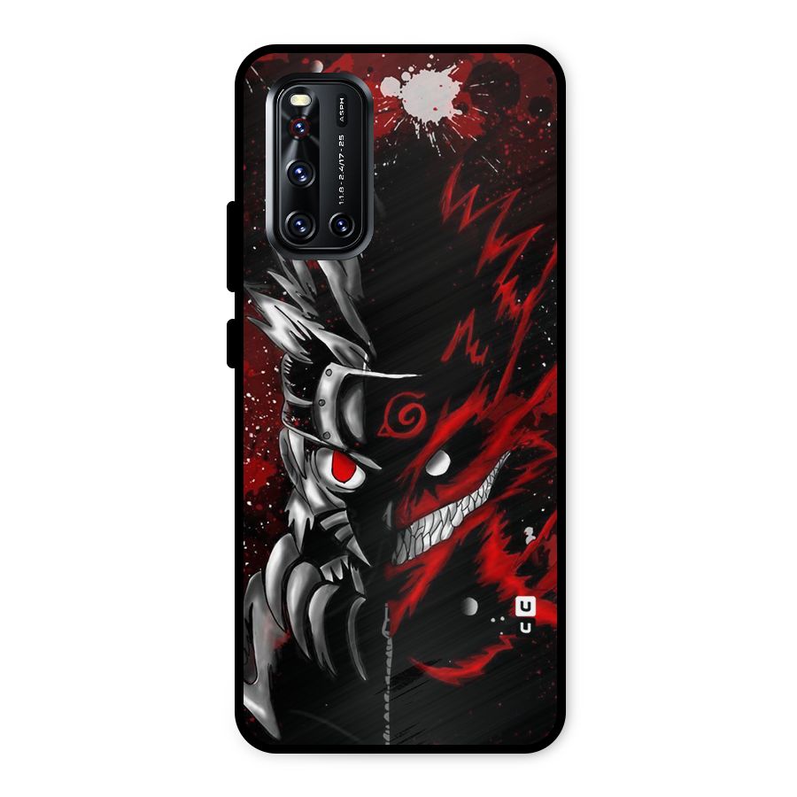 Two Face Naruto Metal Back Case for Vivo V19
