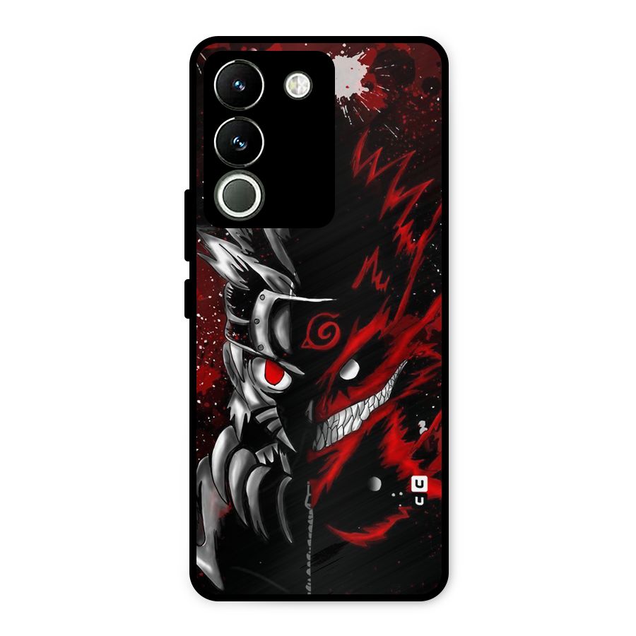 Two Face Naruto Metal Back Case for Vivo Y200