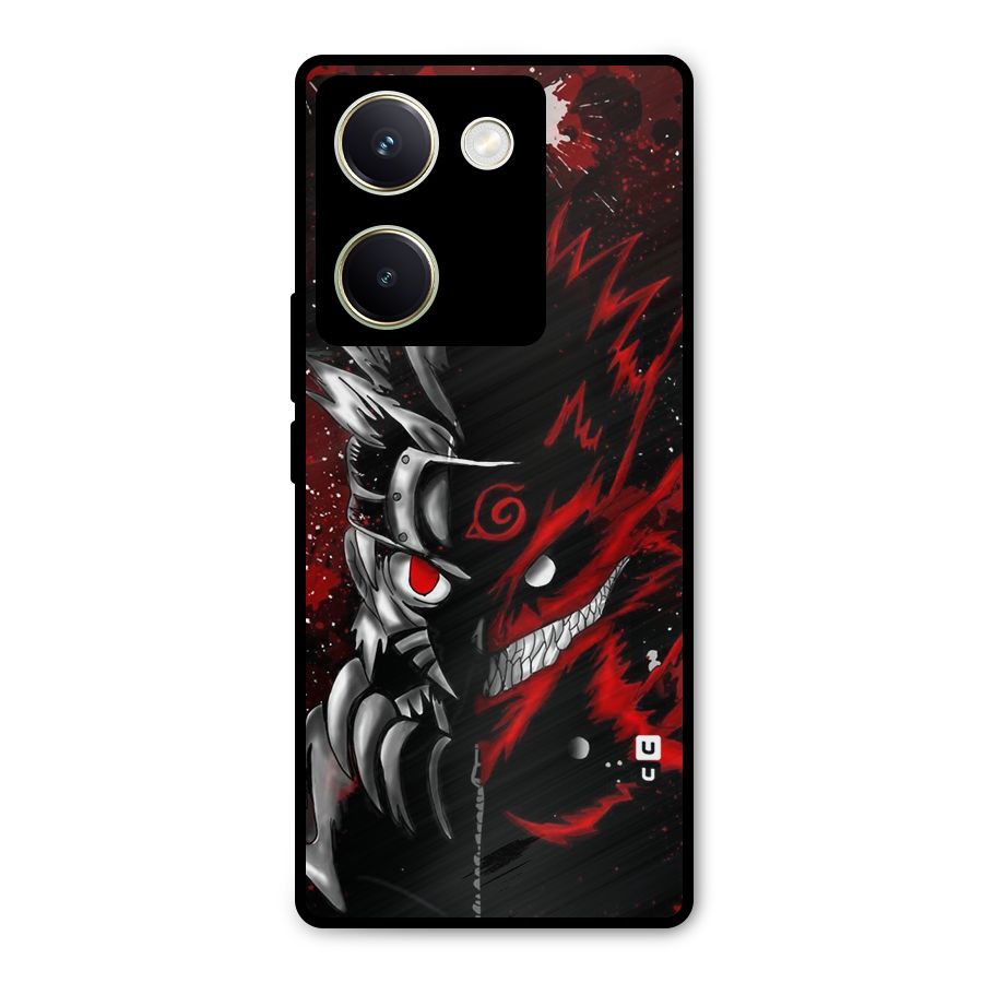 Two Face Naruto Metal Back Case for Vivo Y200 Pro
