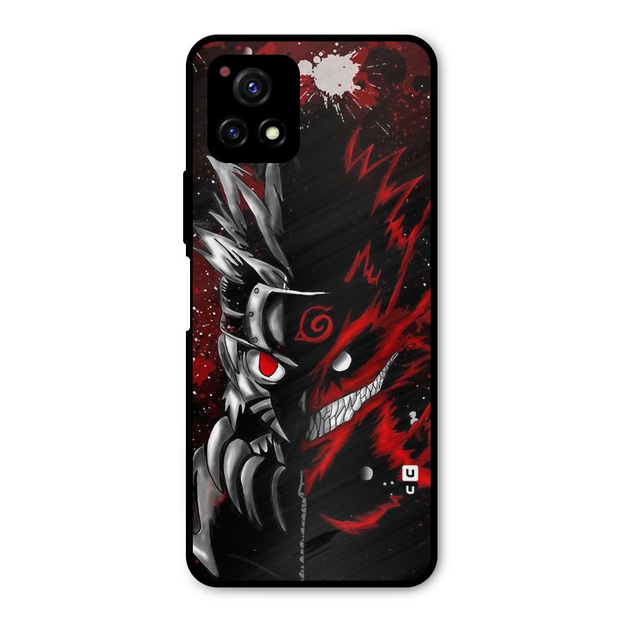 Two Face Naruto Metal Back Case for Vivo Y72 5G