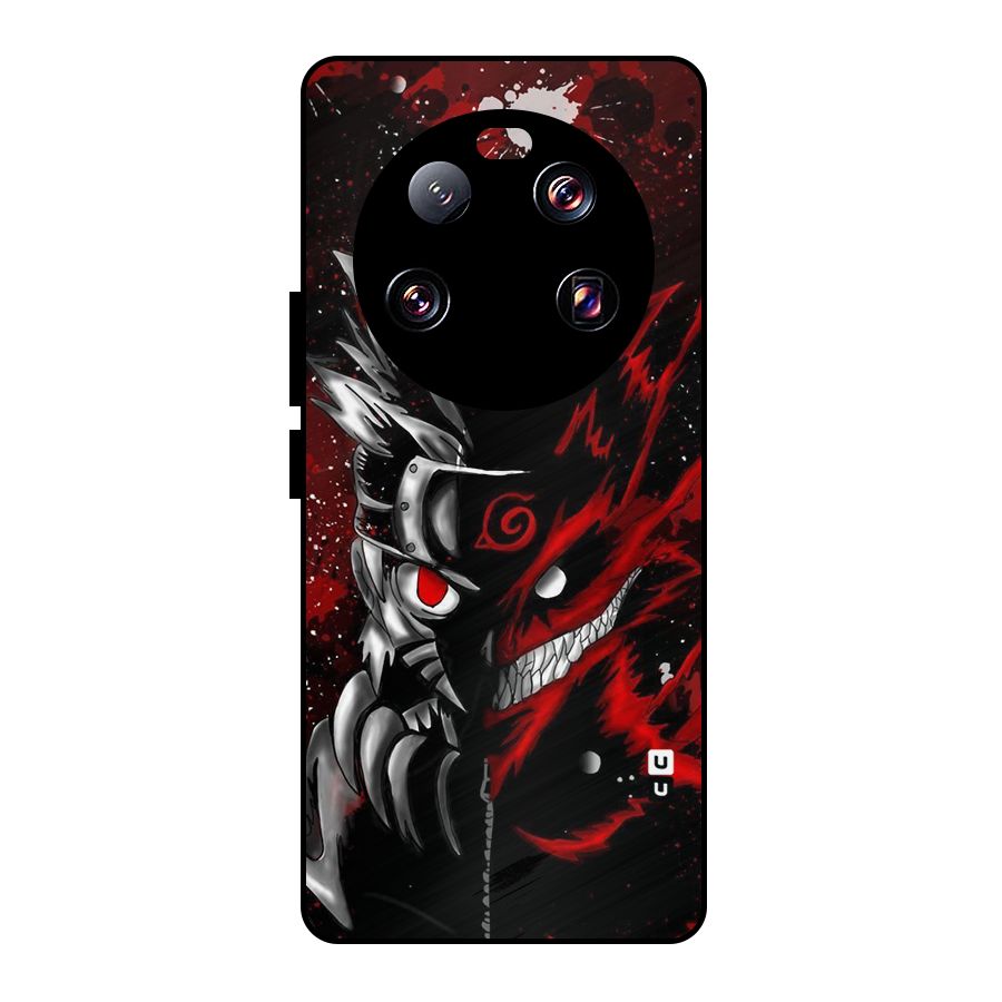 Two Face Naruto Metal Back Case for Xiaomi 13 Ultra