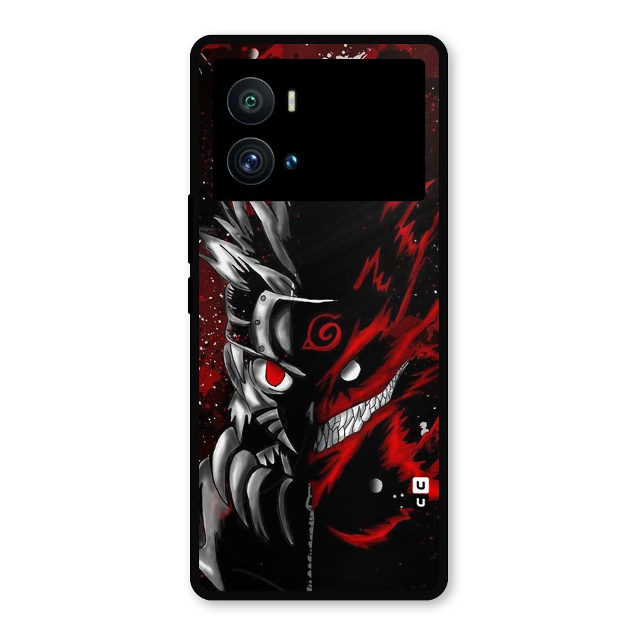 Two Face Naruto Metal Back Case for iQOO 9 Pro