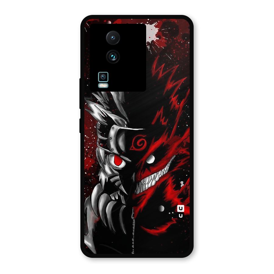 Two Face Naruto Metal Back Case for iQOO Neo 7 Pro