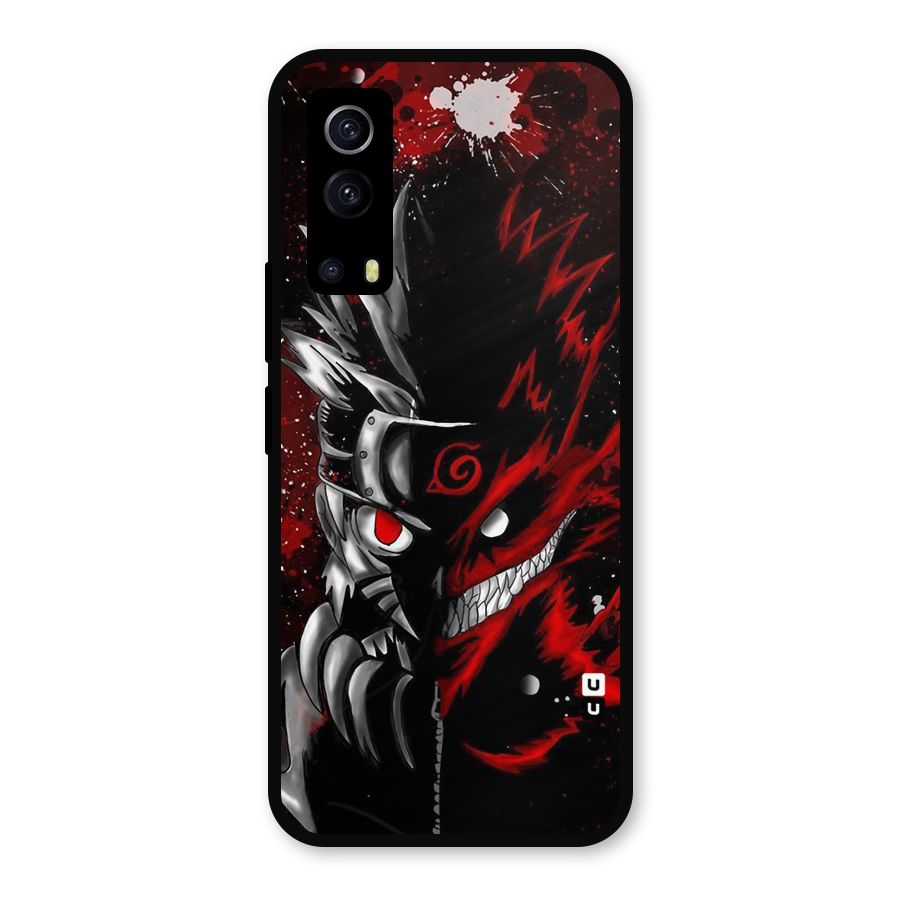 Two Face Naruto Metal Back Case for iQOO Z3