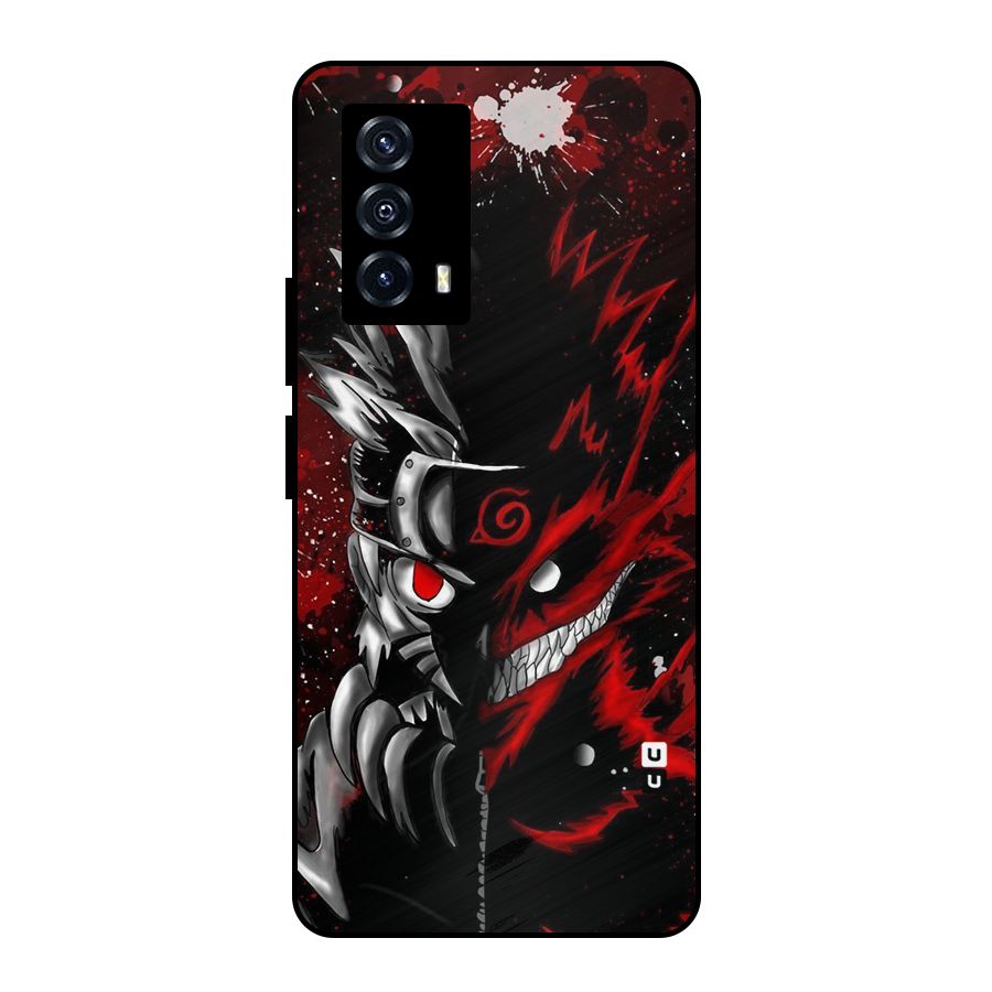 Two Face Naruto Metal Back Case for iQOO Z5