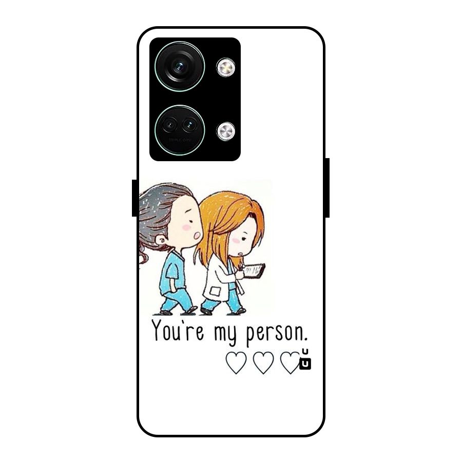 Two Friends In Coat Glass Back Case for Oneplus Nord 3
