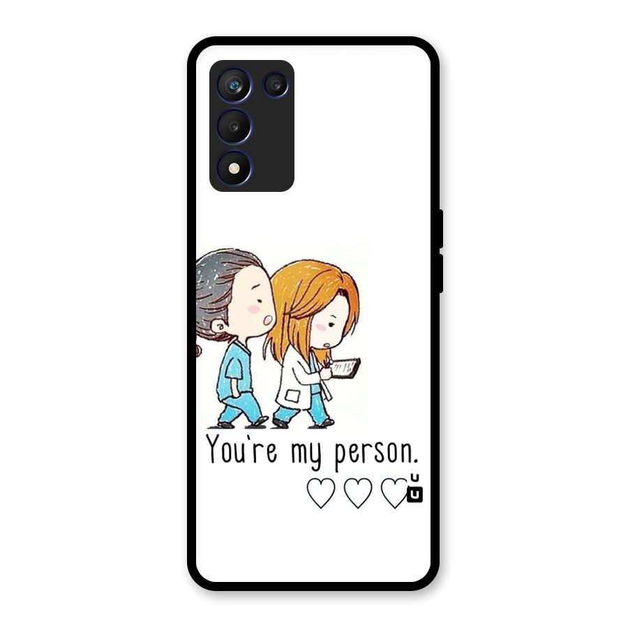 Two Friends In Coat Glass Back Case for Realme 9 5G Speed