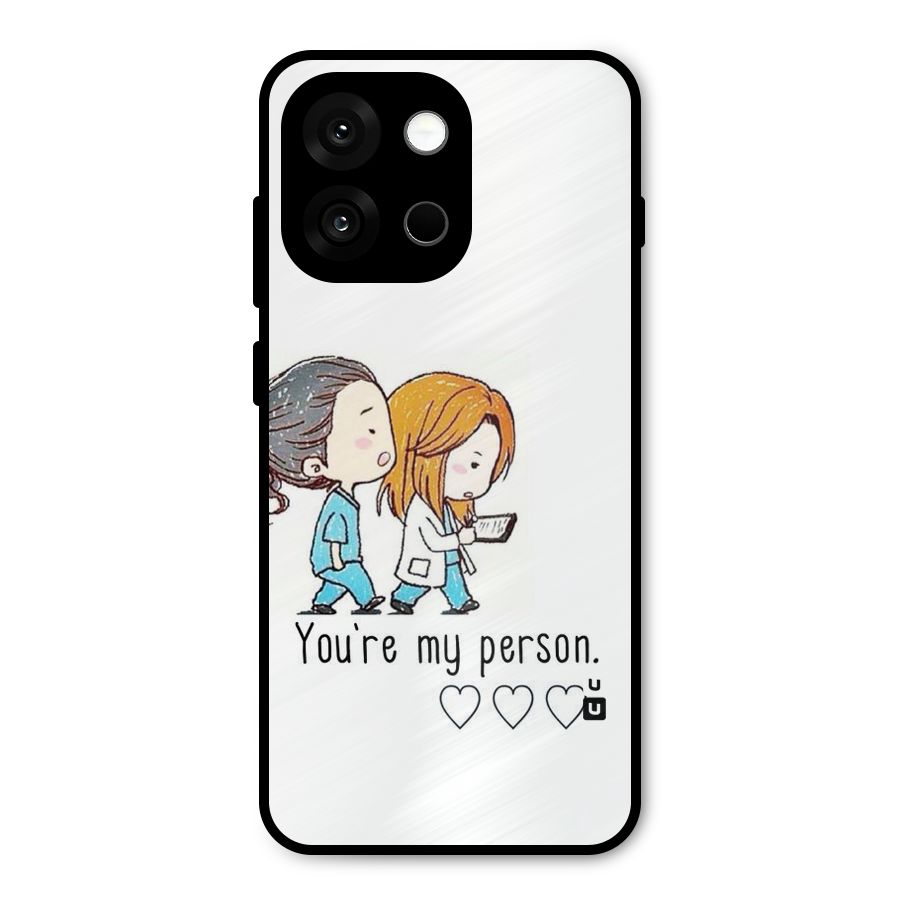 Two Friends In Coat Metal Back Case for OnePlus 13s