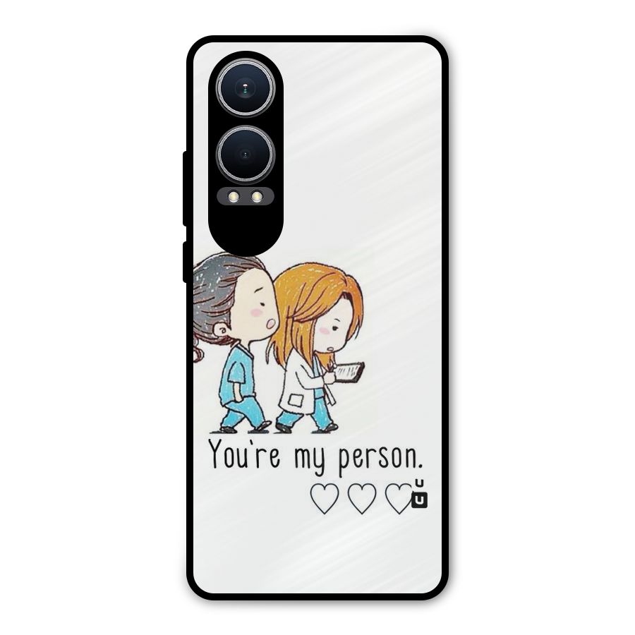 Two Friends In Coat Metal Back Case for OnePlus Nord CE4 Lite